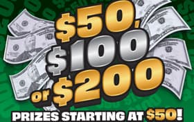 $50, $100 or $200