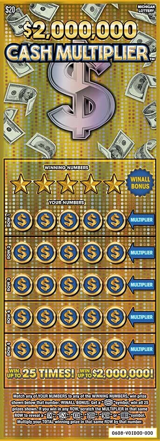 $2,000,000 CASH MULTIPLIER