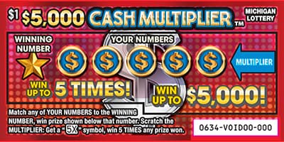 $5,000 CASH MULTIPLIER