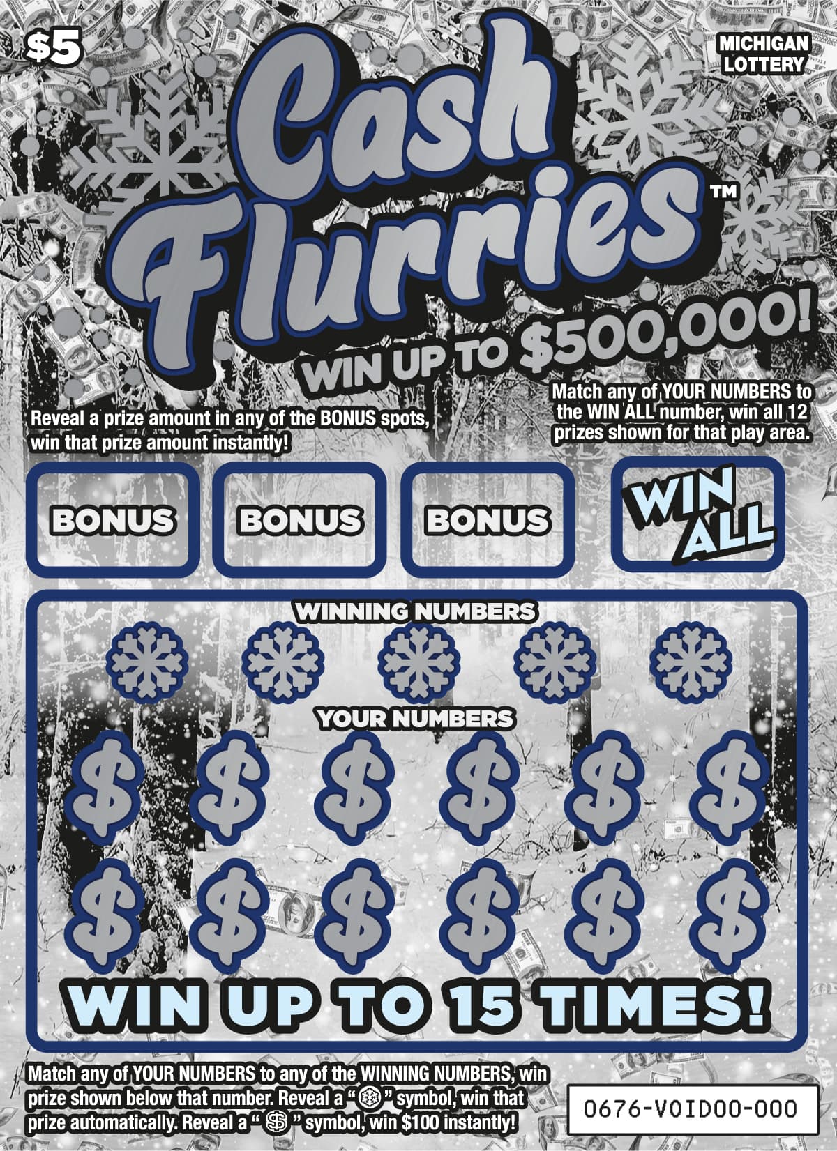 CASH FLURRIES