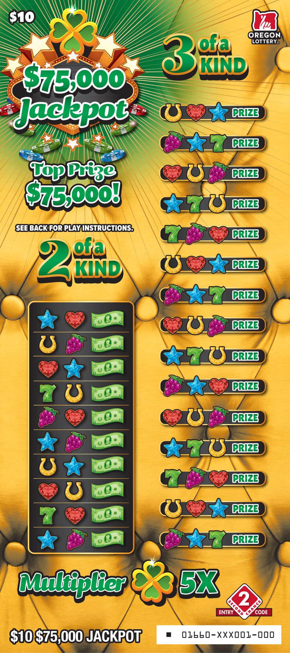 $75,000 Jackpot