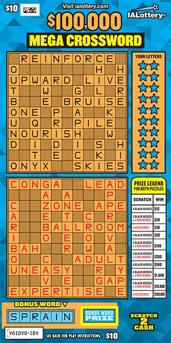 $100,000 Mega Crossword