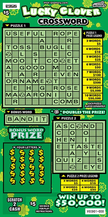 Lucky Clover Crossword