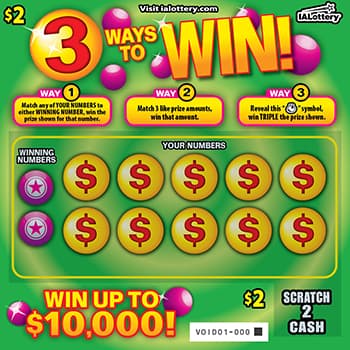 3 Ways To Win!