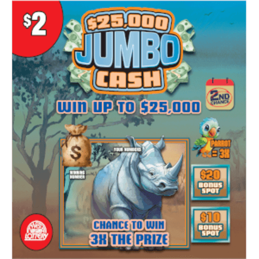 $$25,000 JUMBO CASH