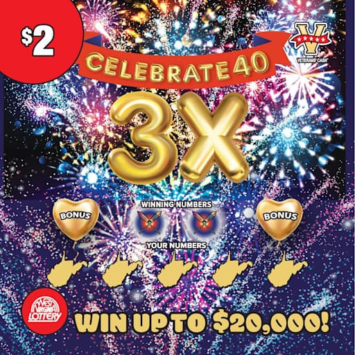 CELEBRATE 40 3X