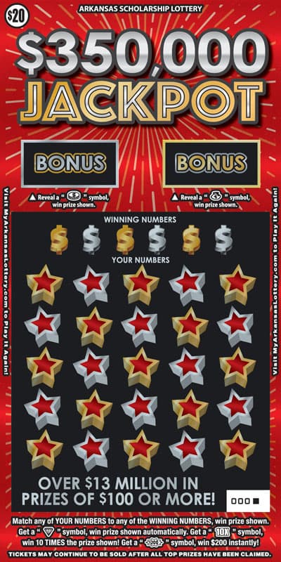 $350,000 JACKPOT