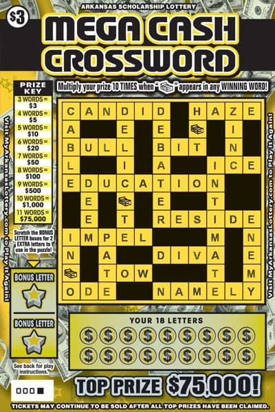 MEGA CASH CROSSWORD