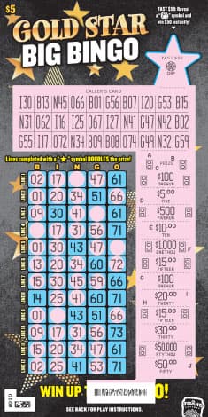 Gold Star Big Bingo