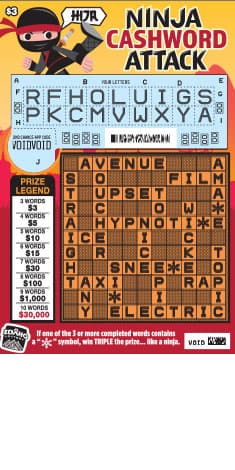 Ninja Cashword Attack