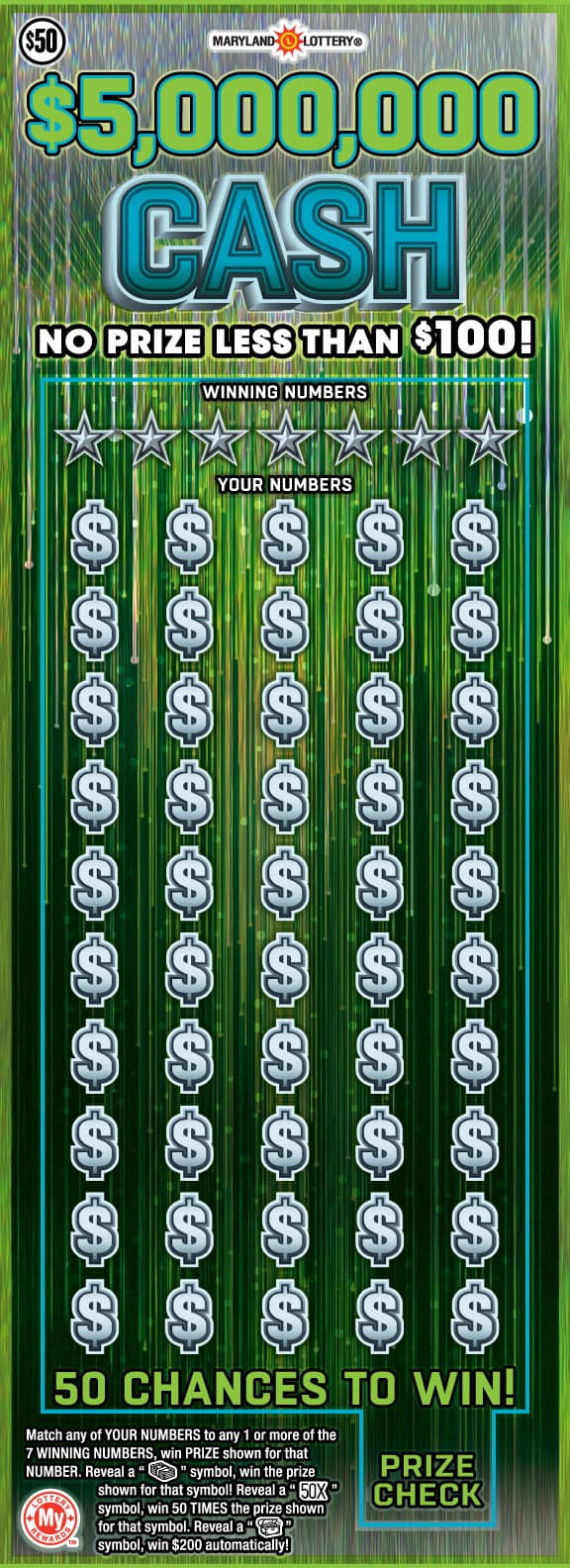 $5,000,000 CASH