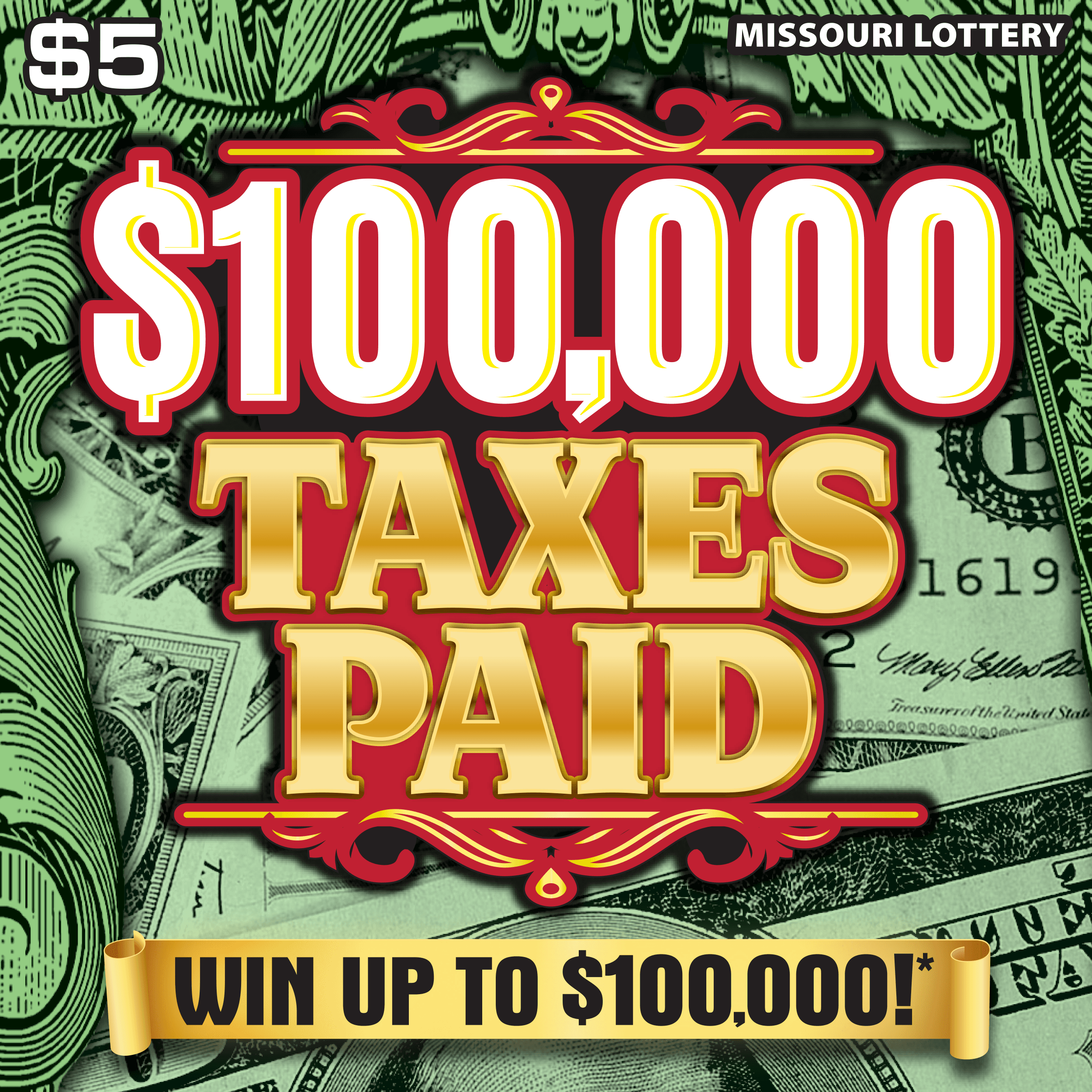 $100,000 TAXES PAID