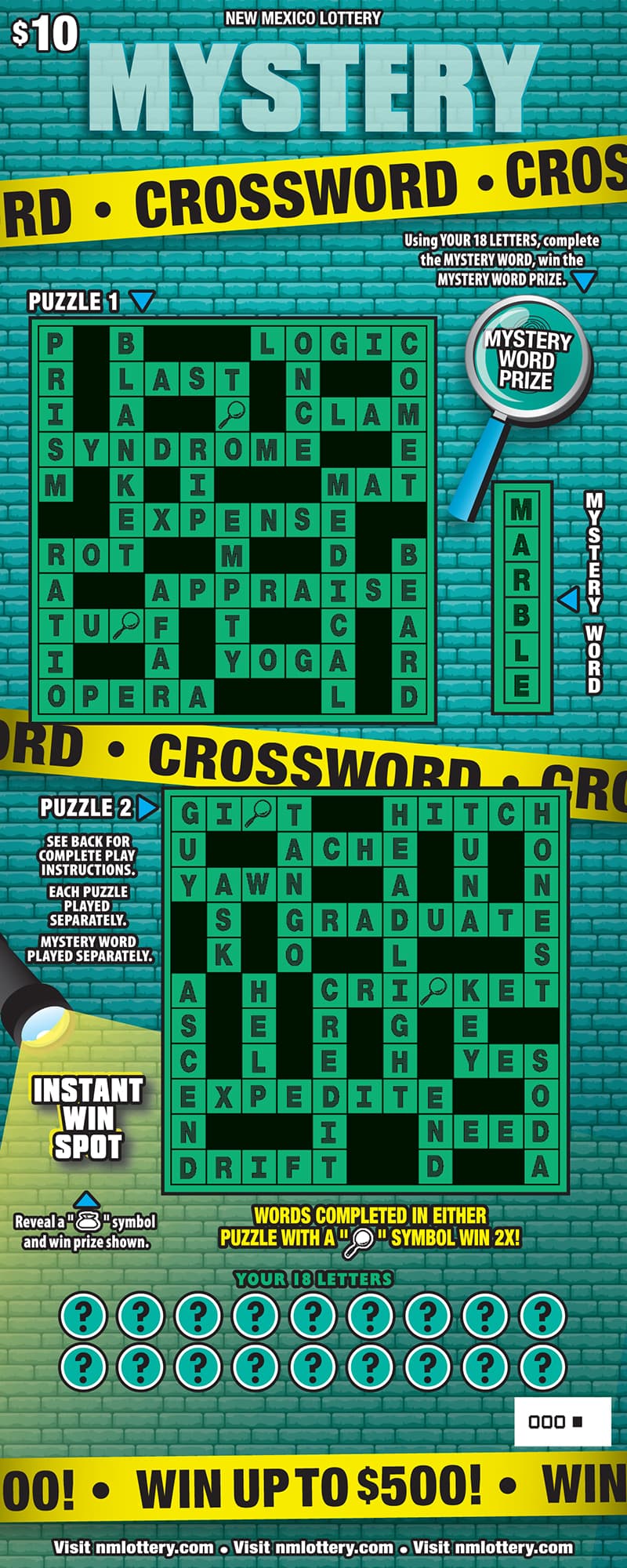 MYSTERY CROSSWORD