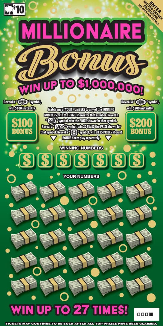 MILLIONAIRE BONUS