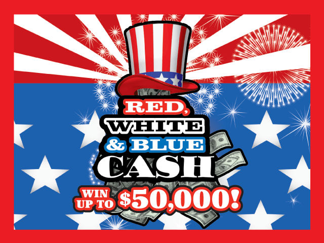 Red, White & Blue Cash