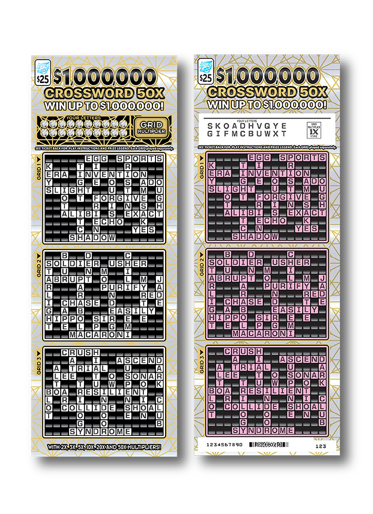 $1,000,000 CROSSWORD 50X