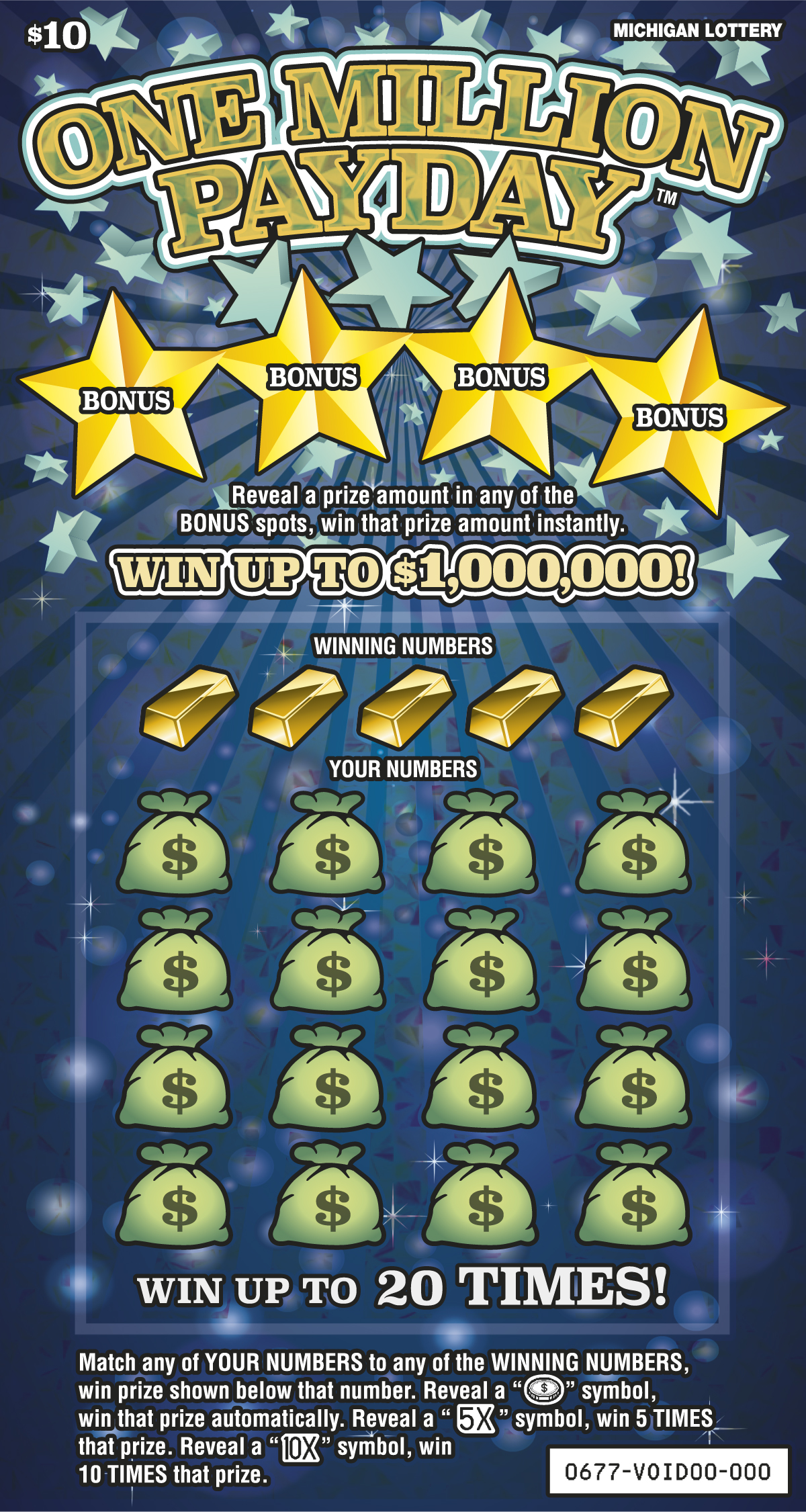 ONE MILLION PAYDAY