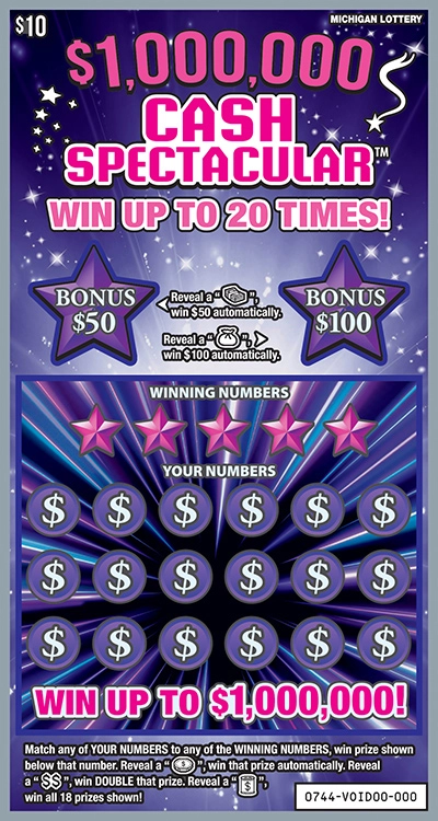$1,000,000 CASH SPECTACULAR