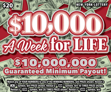 $10,000 A WEEK FOR LIFE