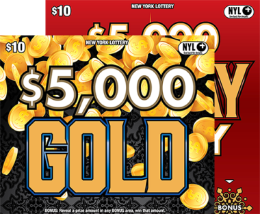 $5,000 HOLIDAY FRENZY/$5,000 GOLD